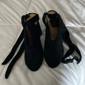 Splendid Black Suede Shoes